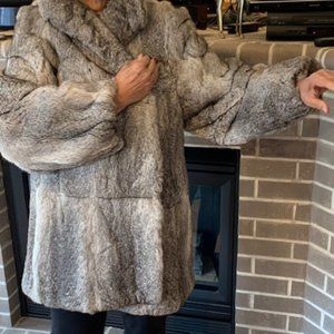 Rabbit Fur Coat